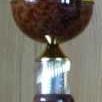 Pokal Kelch braun 33,5cm #785