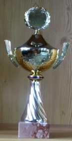 Henkel-Pokal 36cm Kelch gold #786