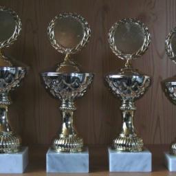 4er Serie Pokale gold 24 bis 27 cm #10.2