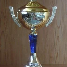 Henkel-Pokal Kelch gold 38,5cm #313