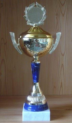 Henkel-Pokal Kelch gold 38,5cm #313