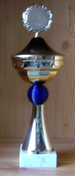 Pokal gold-curry-blau 36cm #10.55