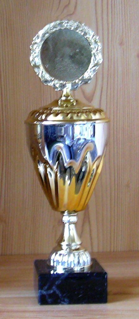 Pokal Kone gold-silber 28cm #11.42