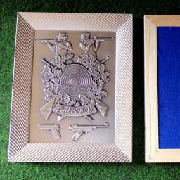 Zinnrelief Schützen