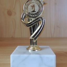 Ehrenpreis Kunststoff mit Marmor 9,5cm #DA 2