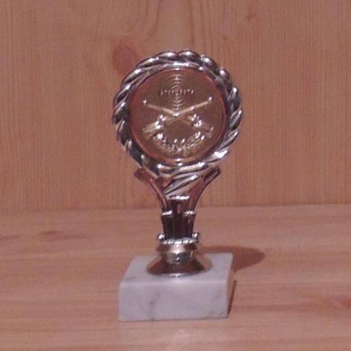 Ehrenpreis Kunststoff mit Marmor 13,5cm #DA 5