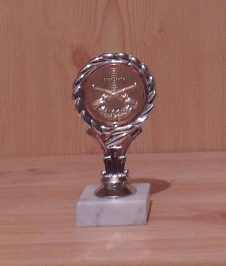 Ehrenpreis Kunststoff mit Marmor 13,5cm #DA 5