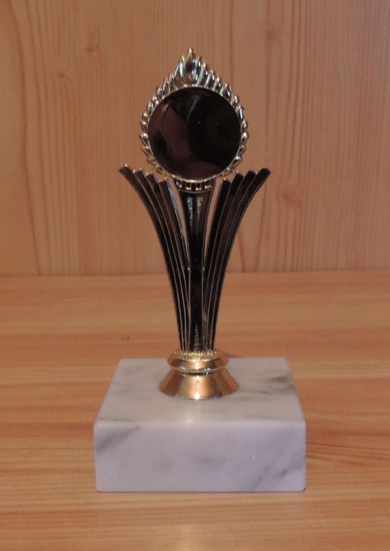 Ehrenpreis Kunststoff mit Marmor 11cm #DA 6