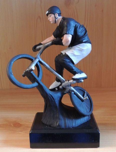 Radsport Figur Resin Mountainbike 22,5cm